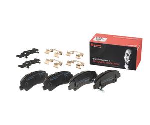 P30076 Pastiglie Pattini Freno Anteriori Brembo per Hyundai i10 II