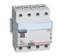 P304 TX3 63A/ 30MA/AC INTERRUTTORE DIFFERENZIALE 63A 4P 411709