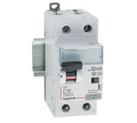Legrand 411061 DX3 Fils c16 a 1p + n 6 KA 30 ma a