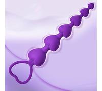 Drifejopfa Plug anale P4 Silicone morbido piccolo Viola per donna uomo coppie