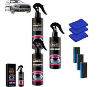 P40 Car Scratch Quick Repair Nano Spray, Instant Invisible Scratch Remover, 2025 New Nano Car Scratchs Remover, Long-Lasting Protection,All Cars & Surfaces (3pcs)