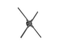 P40 P75 P100 LED 3D Hologram Fan Olografico Pubblicità Display Proiettore for Business, Bar, Halloween Esposizione pubblicitaria del festival(P75)