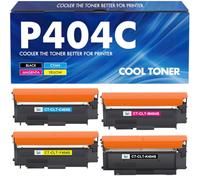 P404C CLT-P404C Toner Compatibile per Samsung C480W confezione da 4 | CLT-K404S CLT-C404S CLT-M404S CLT-Y404S per Xpress C480FW SL C480FW C430W C430 C480 C480W (Nero,Ciano,Giallo,Magenta)