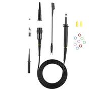 P4250 Sonda per Oscilloscopio Sonda Ad Alta Tensione Sonda per Oscilloscopio 100:1 2KV 250MHz Coccodrillo BNC Scope per Oscilloscopio Sonda a Clip Kit di Puntali per Oscilloscopio Sonda a Clip per Osc