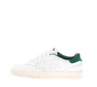 P448 scarpe uomo Sneaker Bali in pelle bianco più verde