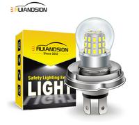 P45T 3014 39 LED Lampadina Del Motociclo Faro R2 ATV Luce Di Guida 10-30V Bianco
