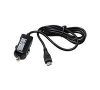 P4A Cavo caricabatteria per Auto Micro USB 2400mA, Nero per Alcatel 1T 10