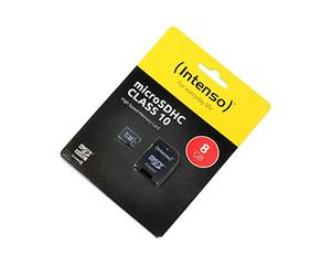 P4A PowerShot SD4500 IS, Scheda di memoria microSDHC 8GB, Class 10, High Speed, adattore SD, Velocità alta di scrittura e lettura