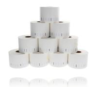 P4Y Etichette termiche compatibili con Dymo Label Writer 11354 57 X 32 mm bianco 10pz.