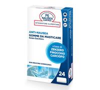 Consulteam P6 Nausea Control - Anti-Nausea Gomme da Masticare, 24 gomme