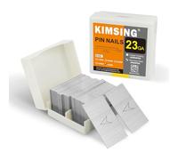 P635SS 23 Gauge 35mm Pin Nails, Acciaio inossidabile, 9000 pz/scatola, Chiodi per pistola a chiodo ad aria elettrica, Micro Pinner per armadi, Lavoro in legno leggero, fai da te