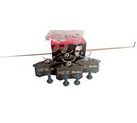 P85020 SERIE PASTIGLIE FRENO BREMBO POST FOR PEUGEOT 1007-2008-207-308-307-807