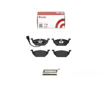 Set di pastiglie freno BREMBO P 85 072, fronte