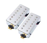 P90 Copertina Di Cromo Ceramica Per La Chitarra Per Chitarra Humbucker Per For LP Chitarra Elettrica Pickups Set per Chitarra Elettrica(Neck and Bridge CR)
