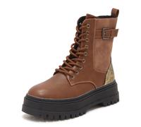 P9867 ANFIBIO DONNA TWINSET WOMAN BOOTS BROWN