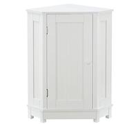 P9IDEDFH Armadietto da bagno a triangolo, con ripiano regolabile, pannello in MDF, facile da montare (D come mostrato)