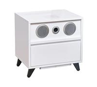 P9IDEDFH Chevet Intelligente con Chargeur Sans fil Multifonction Tavolo Chevet Chambre Coucher Haut-parleur (OneColor)