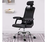 P9IDEDFH Desk Chair Computer Chair Home Office Chair Game Gaming Chair Backrest Boss Chair Lift Rotating Seat Comfortable Chair (Colore: Mesh Cloth with footrest-Red)