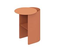 P9IDEDFH Divano Side Table Small Coffee Table Living Room Modern Minimalist Corner Table (colore: arancione)