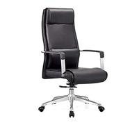 P9IDEDFH Ergonomic Boss Chair Office Chair Home Study Computer Chair Leather Company Chair Office Furniture (colore: D)