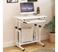 P9IDEDFH Lazy Computer tavolo ascensore computer tavolo casa piccola casa apprendimento comodino mobile scrivania pigro (colore: grigio)