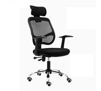 P9IDEDFH Mesh Office Chair High Back Swivel and Adjustable Ergonomic Heigh Desk Task Computer Chair (Colore: Black)