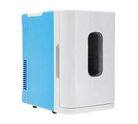 P9IDEDFH Mini Fridge 10 L Dual Use Electric Car Refrigerator Dormitory Small Refrigerator Multi-Purpose Mini Refrigerator Car Home (Color Name : White) (bianco)