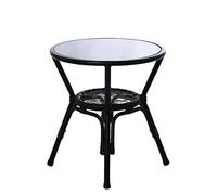 P9IDEDFH Piccolo tavolino rotondo a forma di tavolino da caffè con piano in marmo bianco robusto metallo dorato e aspetto chic per soggiorno