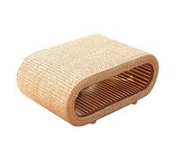 P9IDEDFH Piccolo tavolo da tè piccolo tavolo da tè per camera da letto piccolo tavolo da pranzo semplice in bambù e rattan tavolo tatami piattaforma tavolo basso per computer (dimensioni: S)