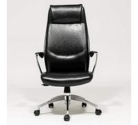 P9IDEDFH Swivel Office Chair Adjustment Height Faux Leather Recliner High Back Tilt Lock Function Comfortable Executive Chair