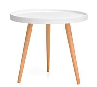 P9IDEDFH Tavolino piccolo rotondo per casa e ufficio divani tavolini in legno massello multi nido tavolino da caffè per soggiorno (colore: A)