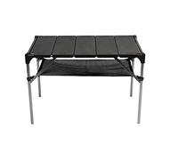 P9IDEDFH Tavolo da campeggio per esterni, tavolo da picnic con barbecue portatile, combinazione, multi-funzione, in alluminio