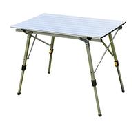 P9IDEDFH Tavolo da campeggio pieghevole all'aperto barbecue zaino in lega di alluminio scrivania scrivania letto portatile (colore: bianco-frutta pesca 5) (frutta bianca pesca 5) (frutta bianca pesca