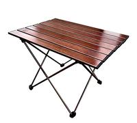 P9IDEDFH Tavolo da campeggio pieghevole in lega di alluminio portatile ultraleggero tavolo da pranzo all'aperto per feste picnic barbecue (D come mostrato)