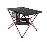 P9IDEDFH Tavolo da scrivania piccolo terrazzo scrivania in lega di alluminio tavolo portatile mobili da esterno pieghevole pieghevole Campin (colore: E, dimensioni: come mostrato) (D come mostrato)