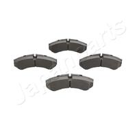PA-0011AF Kit pastiglie freno, Freno a disco Japanparts