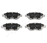 PA-0244AF Kit pastiglie freno, Freno a disco Japanparts
