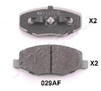 JAPANPARTS PA-029AF Kit pastiglie freni