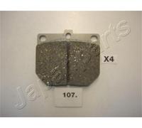 PA-107AF JAPANPARTS Kit pastiglie freno, Freno a disco