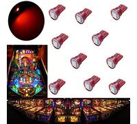 PA 10PCS # 555 T10 1SMD LED cuneo Pinball Machine Light top View lampadina -6 V