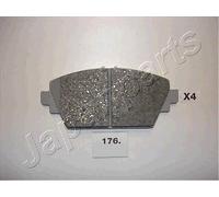 PA-176AF JAPANPARTS Kit pastiglie freno, Freno a disco per NISSAN