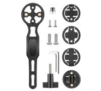 PA Bike Computer Mount Estensione Telaio Nero
