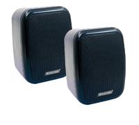 PA casse acustiche altoparlante muro DJ coppia di staffe da parete incluso Omnitronic WA-4S nero