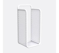 PA-DABAOO Decora L'armadietto Per Estintori, Piccolo Porta Estintori, Robusto Telaio in Metallo, Può Contenere Un Estintore Da 4 Kg, Per Uso Domestico E Commerciale, Design Cavo,A white