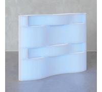 PA-DABAOO Divisorio Per Ambienti in Carta Multistrato, Schermi Per La Privacy Decorativi Fai Da Te Portatili, Pareti Temporanee Moderne Per La Separazione Degli Ambienti,D