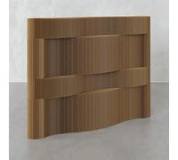 PA-DABAOO Divisorio Per Ambienti in Carta Multistrato, Schermi Per La Privacy Decorativi Fai Da Te Portatili, Pareti Temporanee Moderne Per La Separazione Degli Ambienti,F