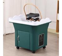 PA-DABAOO Equipaggiamento Giapponese Della Spa Della Testa Con Sistema A Doppio Controllo, Attrezzatura A Cascata Spa Della Testa,Green without fumigation