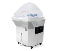PA-DABAOO Lavandino Portatile Per Attrezzatura Da Spa Giapponese, Lavatesta Con Circolazione Termostatica Dell'acqua, Con Serbatoio Dell'acqua Da 120 Litri