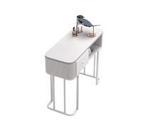 PA-DABAOO Scrivania Per Unghie Per Onicotecnica, Tavolo Per Manicure Moderno Con Cassetto E Ripiano, Stazione Per Unghie in Stile Giapponese, Tavolo Multiuso Per Ufficio Domestico,80cm