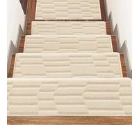 PA-DABAOO Tappeti Antiscivolo in Stile Nordico Per Scale Da Interno, 3 Pezzi, Tappeti Per Scale Lavabili, Tappeti Per Scale Per Bambini, Anziani E Animali Domestici,3pc e